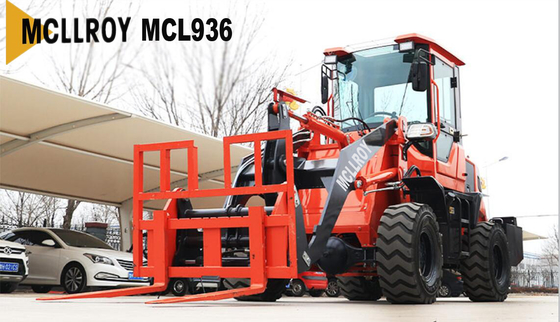 5300kg Operating Weight Small Front End Wheel Loader, 65kw 88hp Power Wheel Shovel Wheel Loader