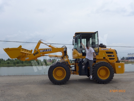 2200kg Small 2.5 Ton Wheel Loader CVT Gear Box Mining Front End Loader