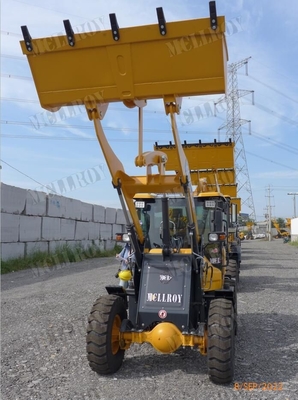 Rate Load 800kg 1Ton Front  Shovel Wheel Loader, Small Hub Axle Little Loader