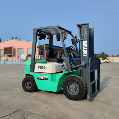 Long Lasting Counterweight Forklift Truck Minimum Turning Radius 2220 Mm