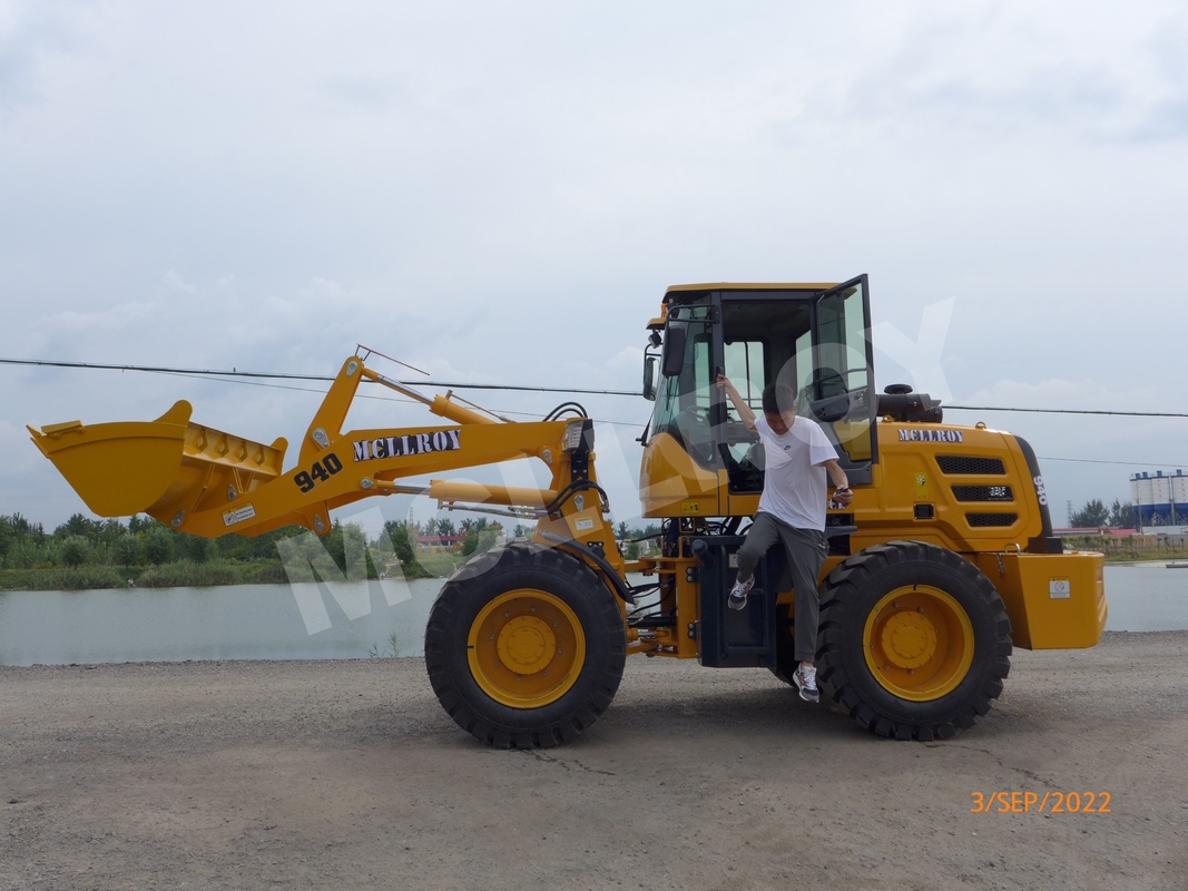 2200kg Small 2.5 Ton Wheel Loader CVT Gear Box Mining Front End Loader