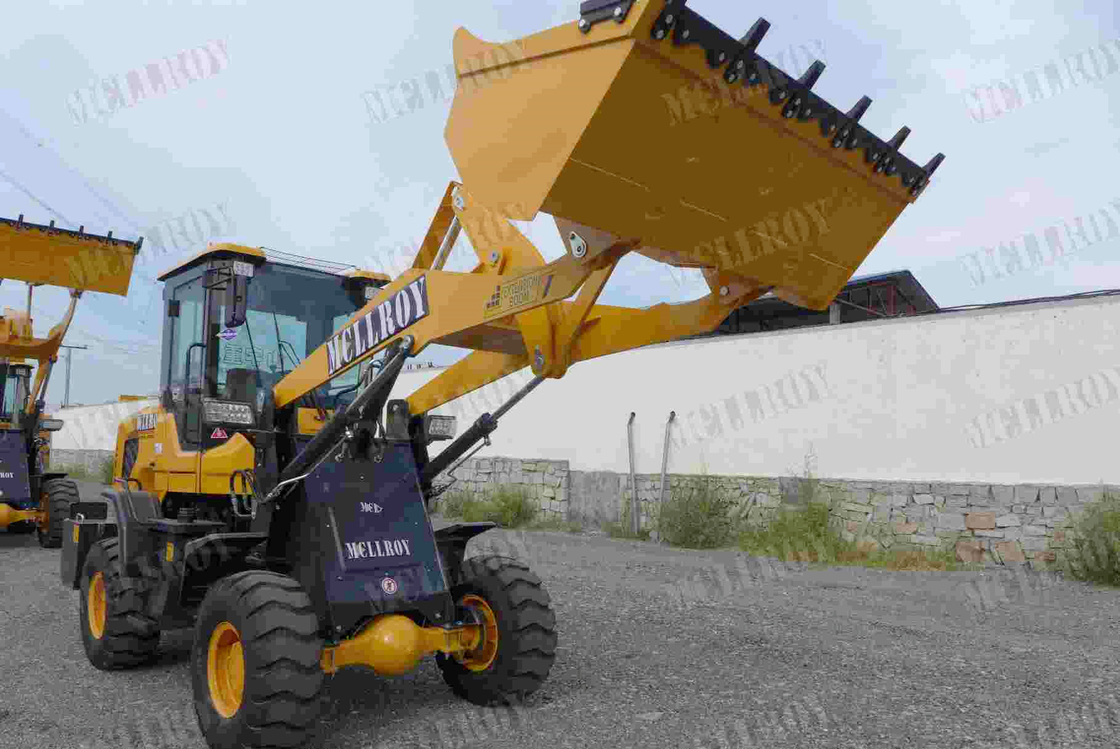 Mini Wheel Loader Machine Air Brake Articulated Front Transmission CVT 265 Torque Converter