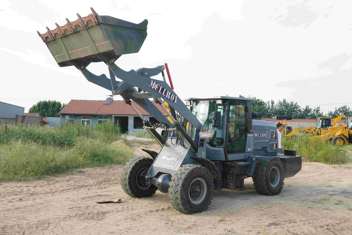 0.2m3 Front End Mini 918 Wheel Loader Work Load 800kg 1000kg