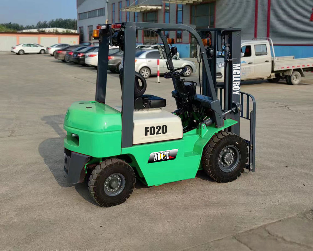 Long Lasting Counterweight Forklift Truck Minimum Turning Radius 2220 Mm