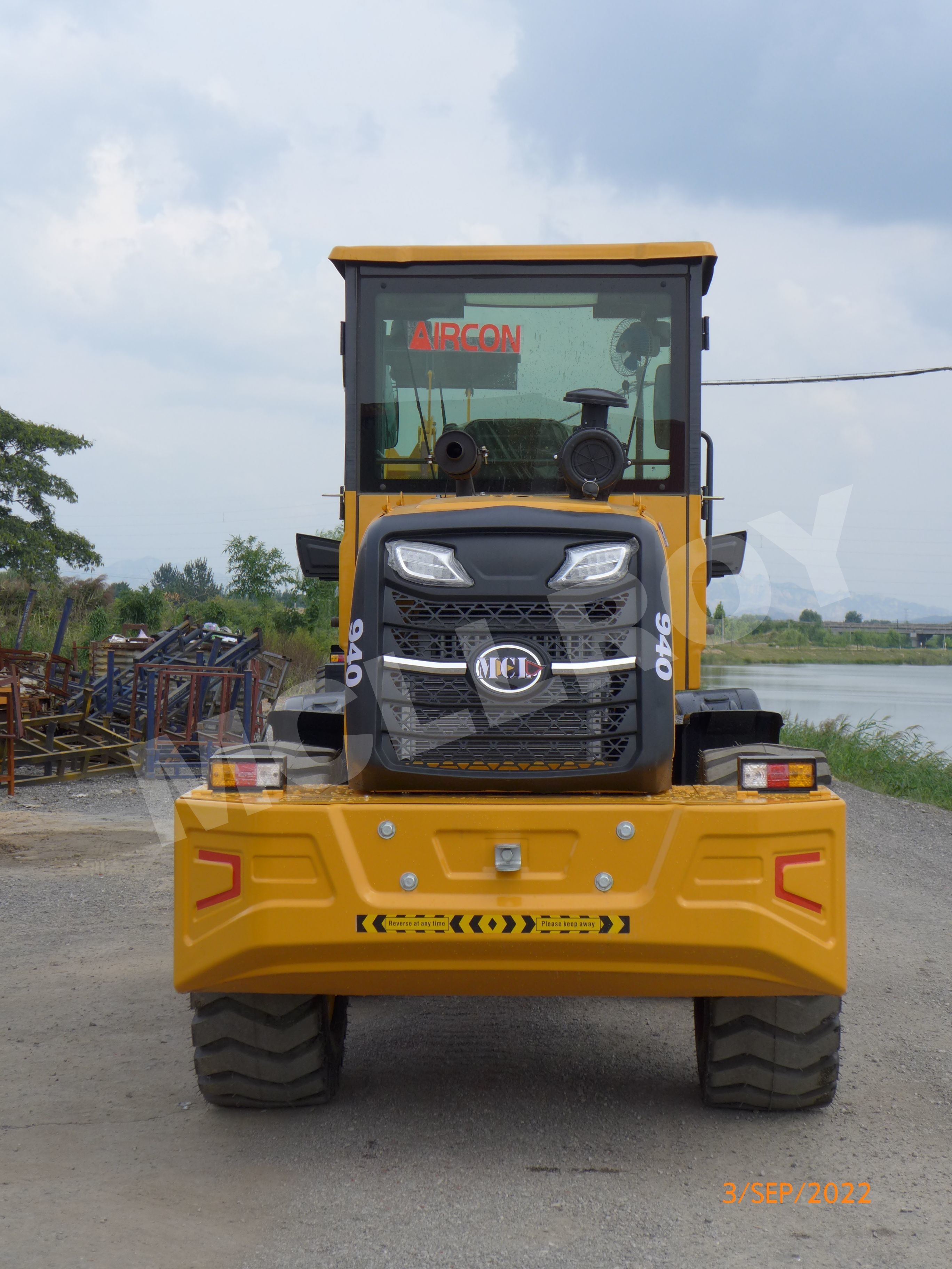 2200kg Small 2.5 Ton Wheel Loader CVT Gear Box Mining Front End Loader