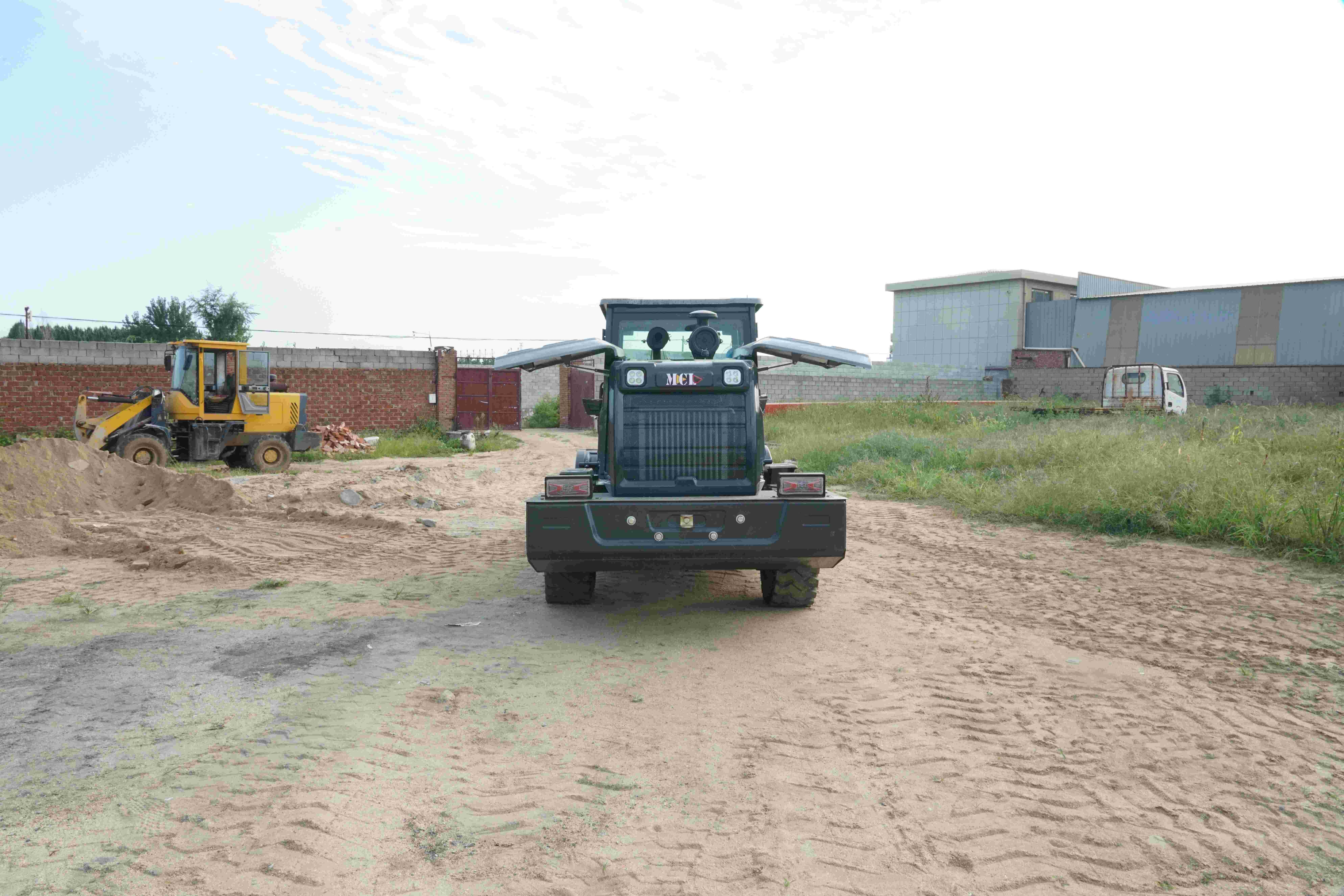 0.2m3 Front End Mini 918 Wheel Loader Work Load 800kg 1000kg