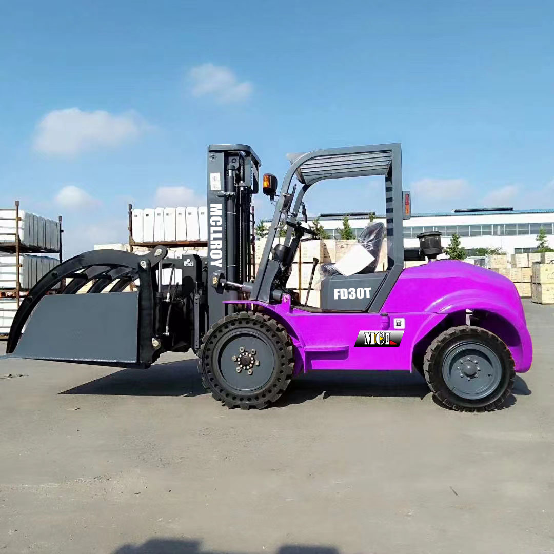 Safe Counterweight Off-Road Forklift Truck 