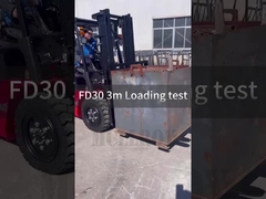 اختبار التحول الجانبي والتحميل في شاحنة MCLLROY FD30