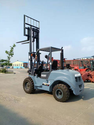 Customizable Diesel All-terrain Forklift Truck Ground Clearance 120 mm
