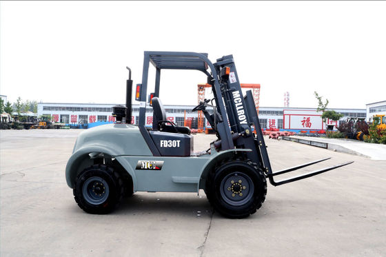 Customizable Diesel All-terrain Forklift Truck Ground Clearance 120 mm