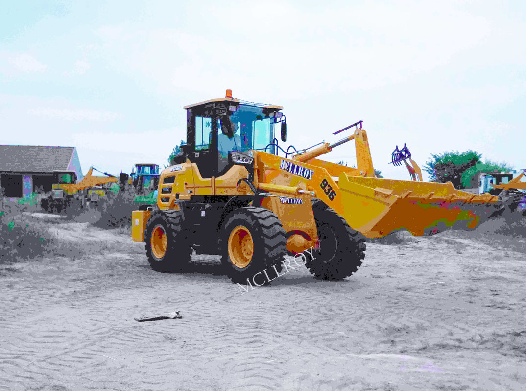 Axle Base 2220Mm 2.5 Ton Wheel Loader Emissions EU Stage II Small