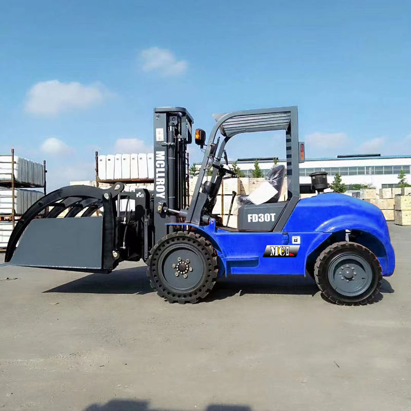 Rear Tire 12-16.5-10PR Safe Handling All-Terrain Forklift Truck Working Pressure18.5 Mpa Powerful Forklift