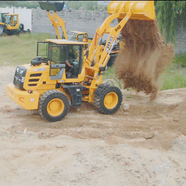 Wheel Shovel Compact Wheel Loaders Tire 1670-24 2560mm Axle Base